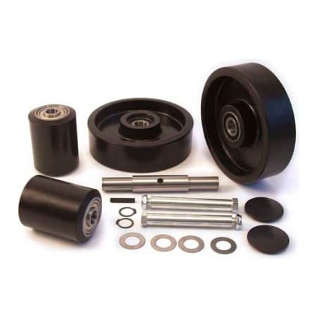 Gps - Generic Parts Service Complete Wheel Kit for Manual Pallet Jack GWK-LCR-CK - Fits Lift Rite Model No  Titan Series GWK-LCR-CK**